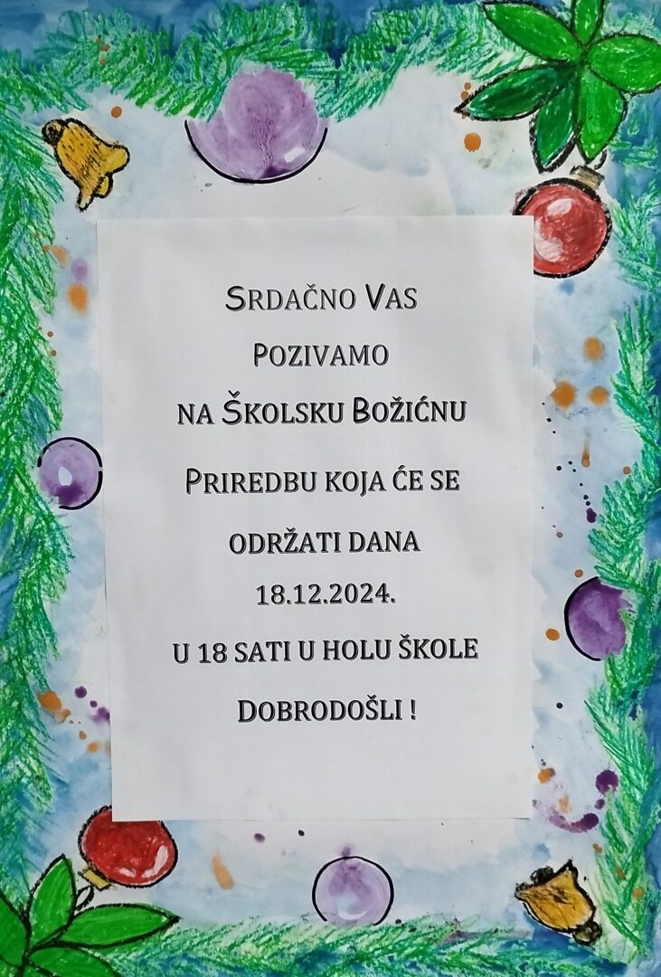 Božićna priredba