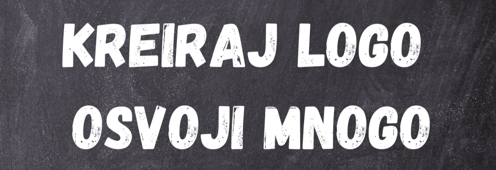 KREIRAJ LOGO – OSVOJI MNOGO