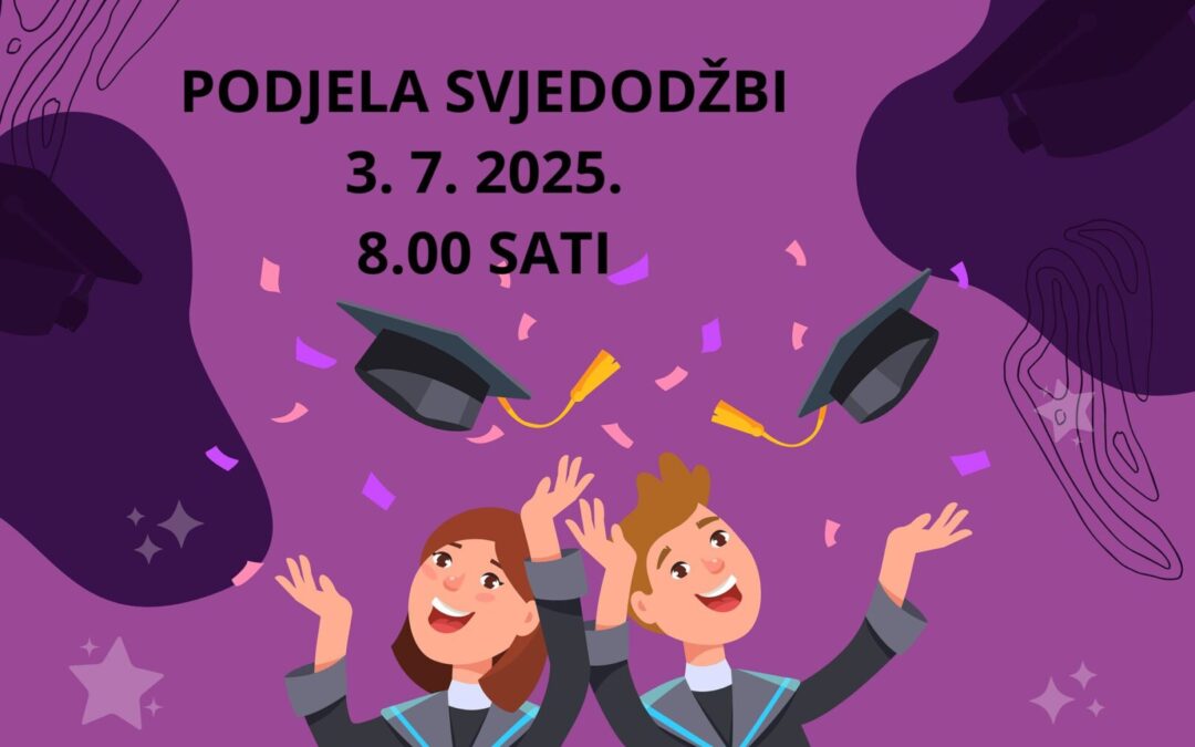 Podjela svjedodžbi