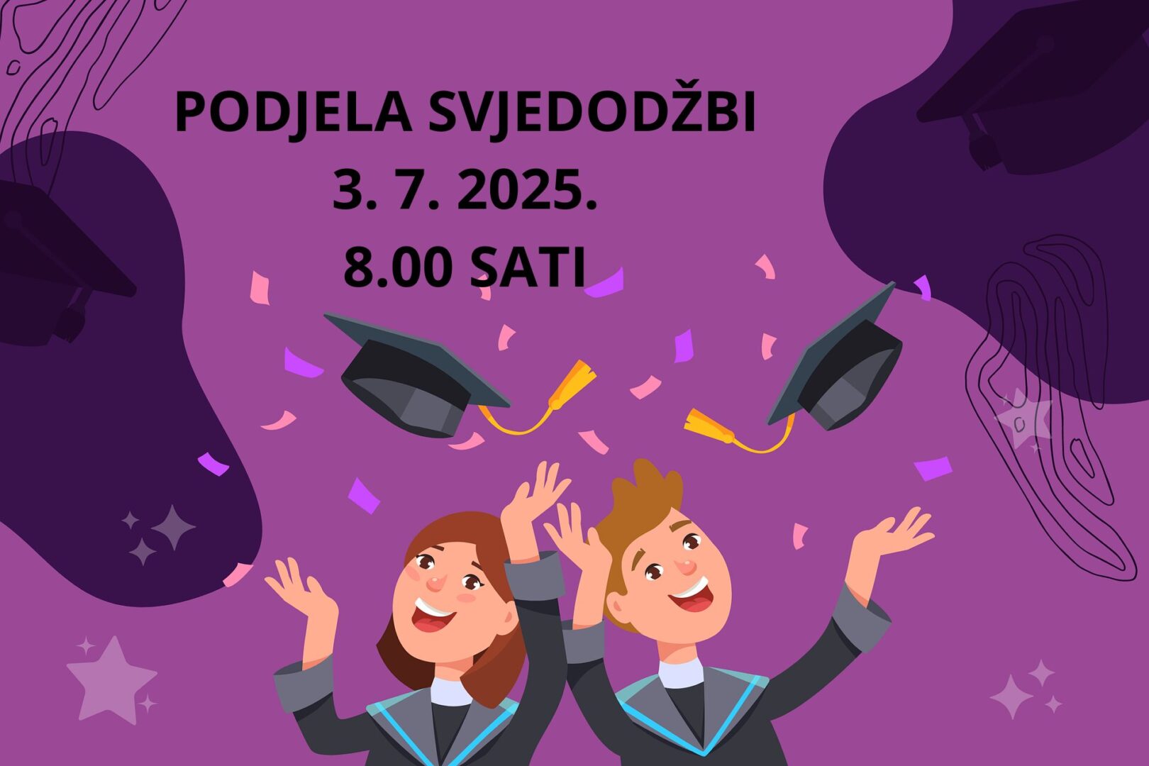 Podjela svjedodžbi