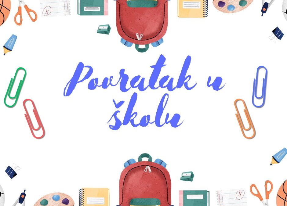 Obavijest za učenike i roditelje