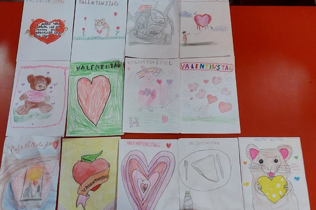 Valentinovo na nastavi Njemačkog jezika