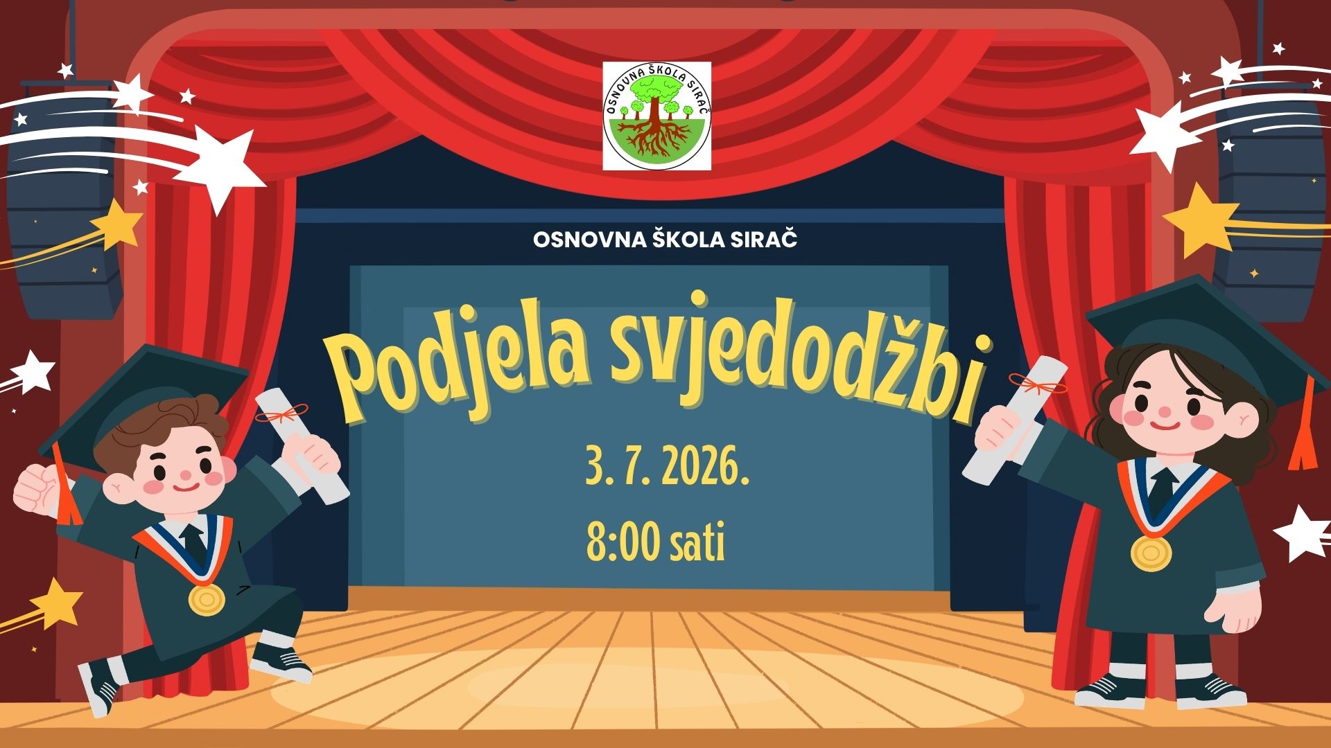 PODJELA SVJEDODŽBI