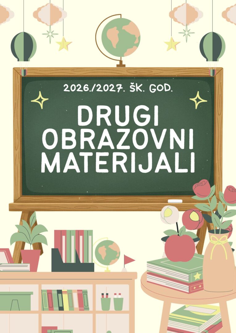 Drugi obrazovni materijali za 2026./2027. šk. god.