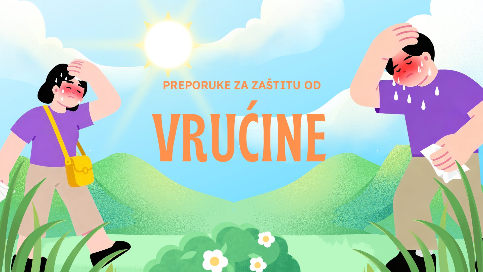 Protokol o postupanju i preporuke za zaštitu od vrućine